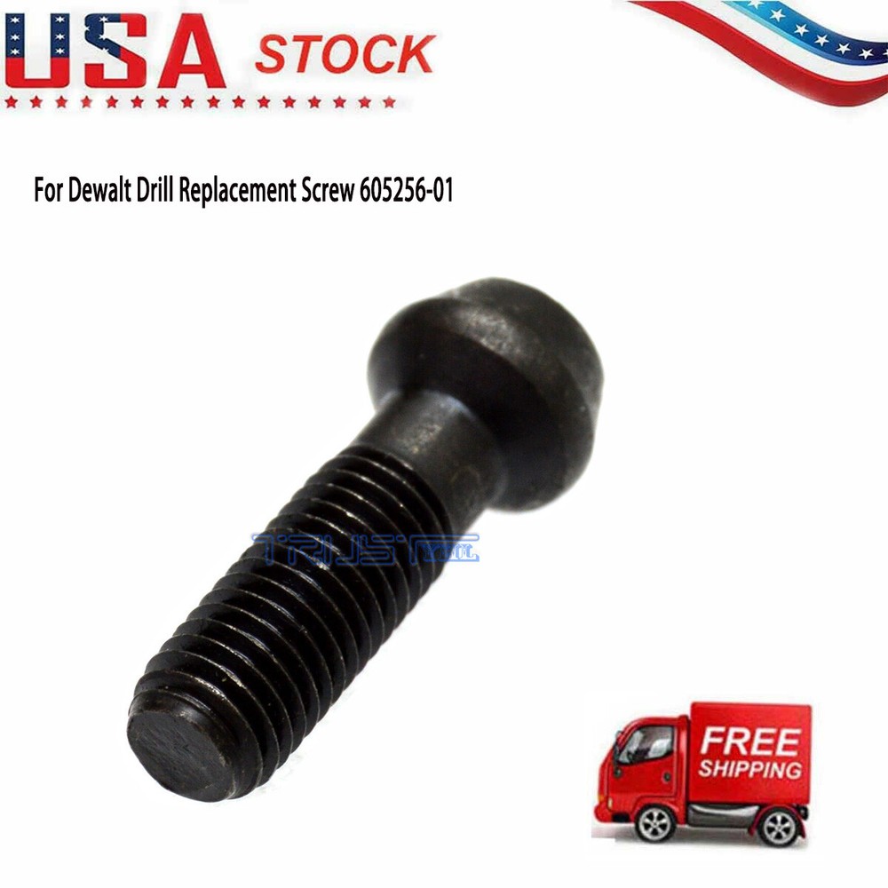 605256-01 Replacement Reverse Thread Chuck Screw for Dewalt Drill DW987 DW006 US