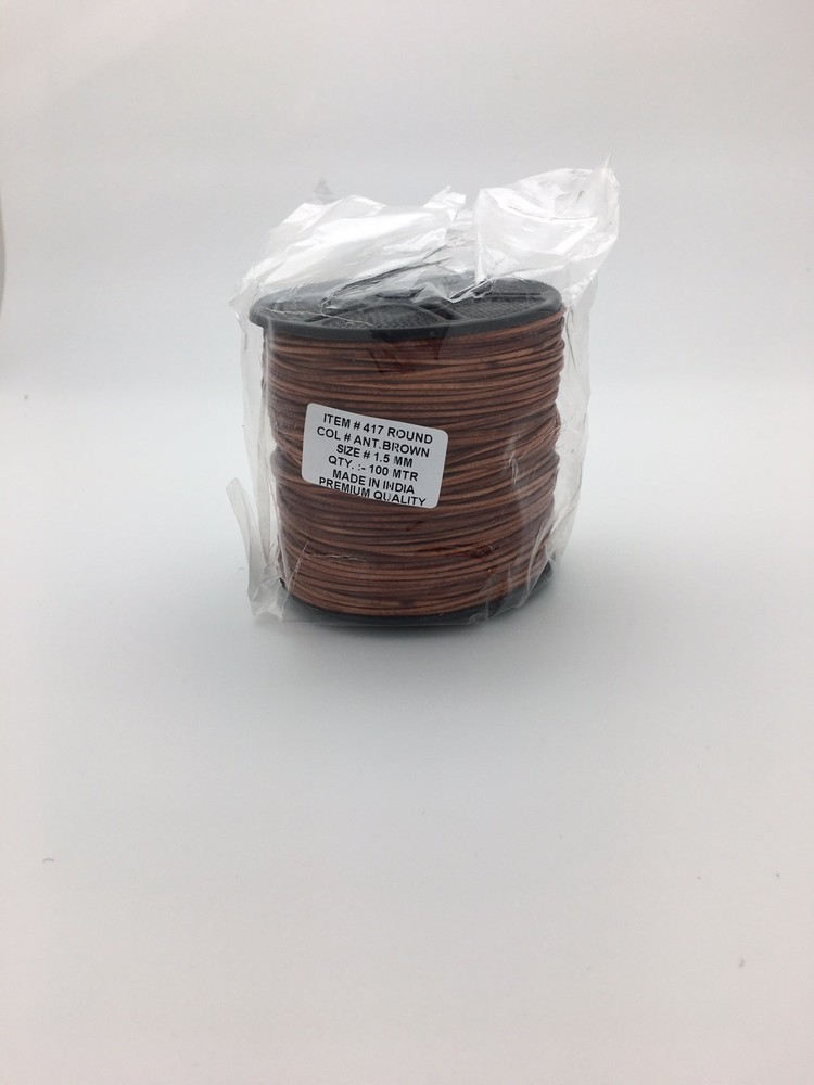 Premium Quality Leather Cord 100 meter