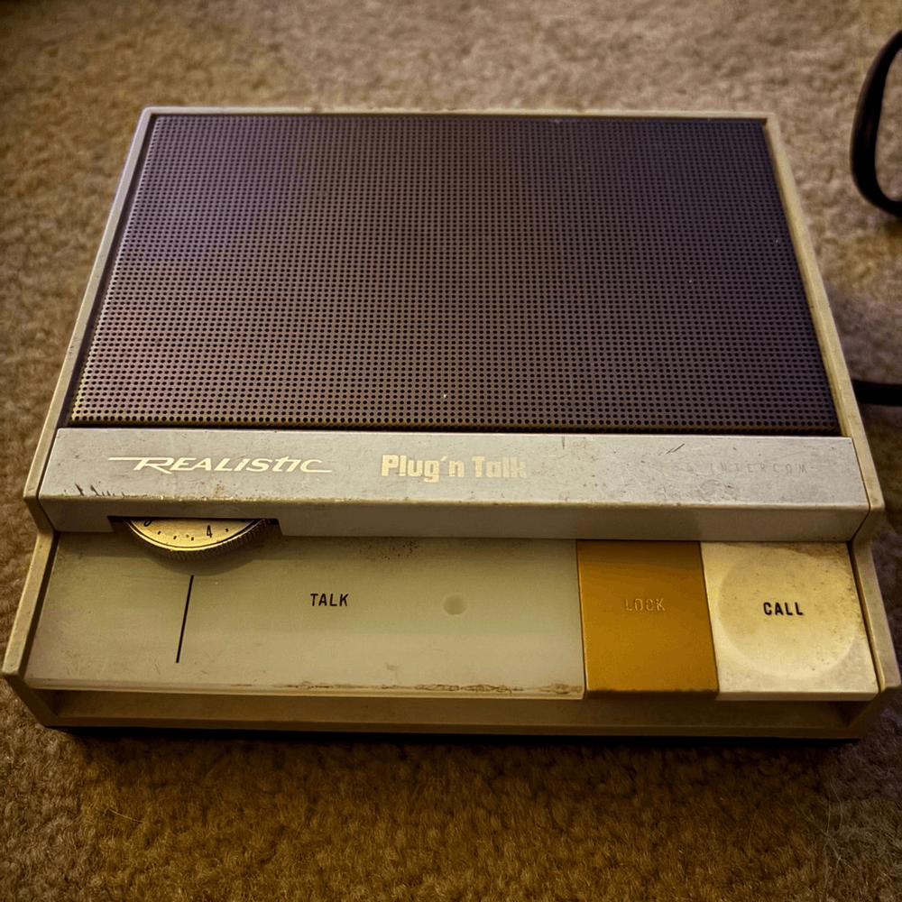 Realistic Plug n Talk FM Wireless Intercom Model 43-209