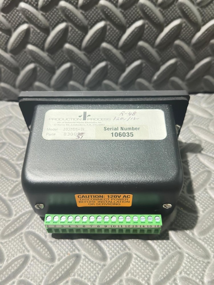 Production Process 830022 MUMM-N Rate Meter / Counter