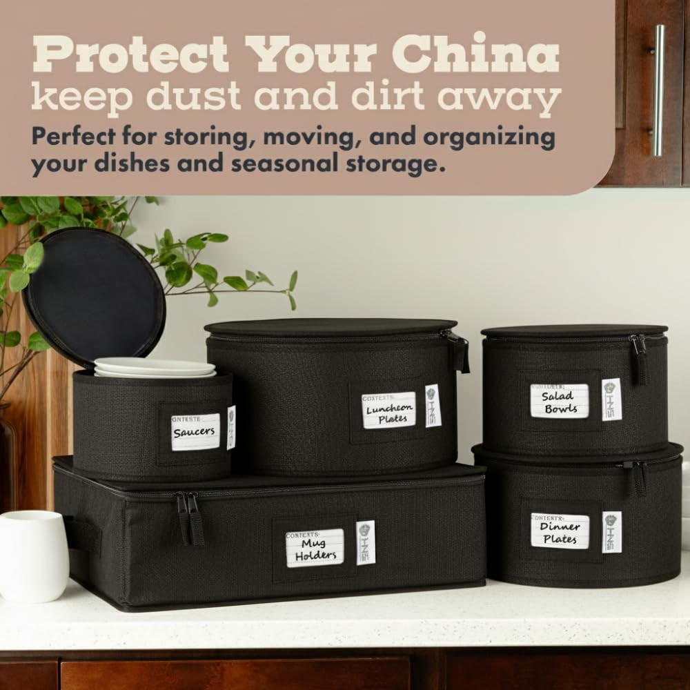 China Storage Hard Shell Containers 5-Piece Set Moving Boxes for Dinnerware, ...