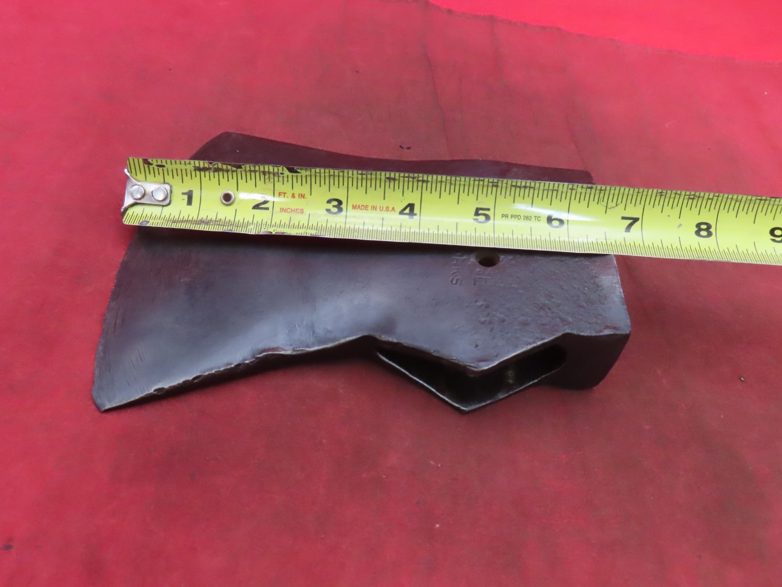 VTG TRUE TEMPER FLINT EDGE KELLY WORKS JERSEY PATTERN 3 lb 3 oz AXE HEAD TOOL
