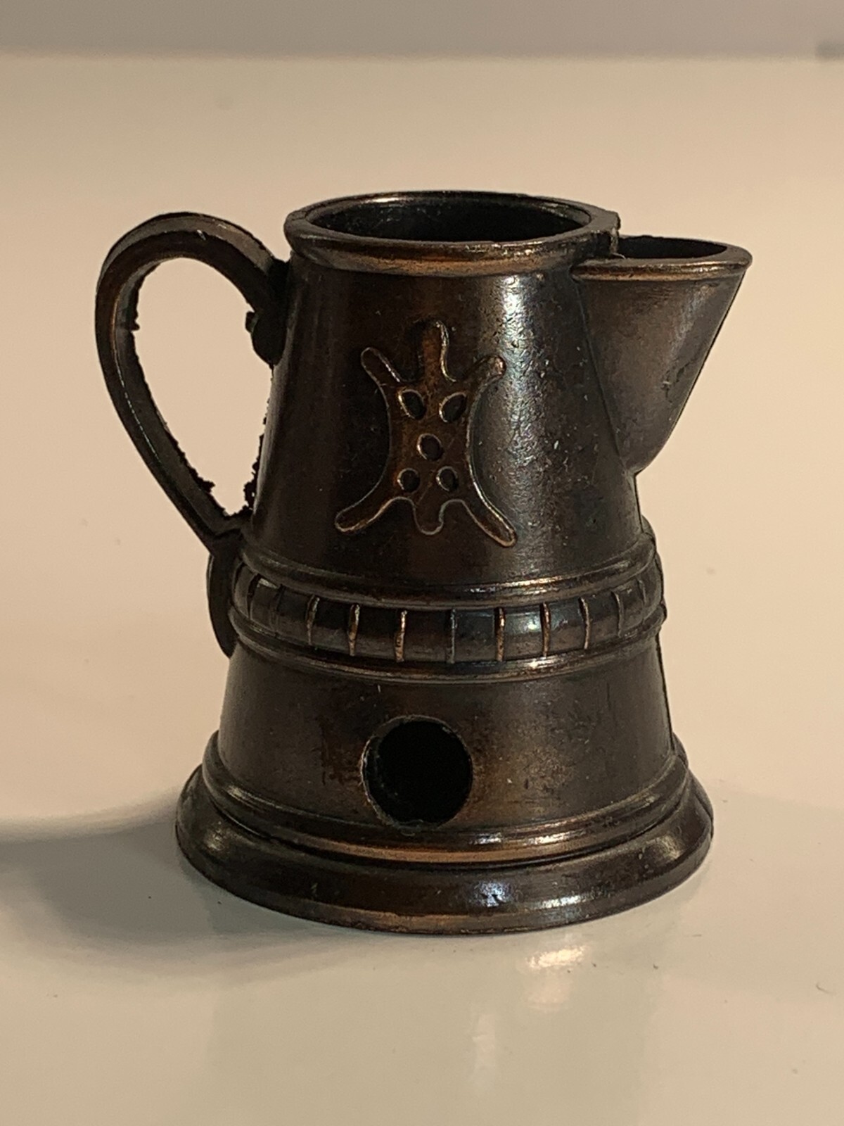 Vintage Die Cast Pencil Sharpener Tankard Pitcher PSA3