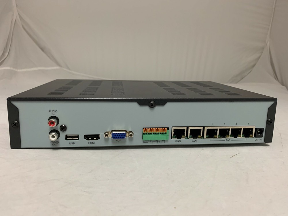 CCTV Security System 4CH IP 1080P NVR remote access & phone access NO HDD