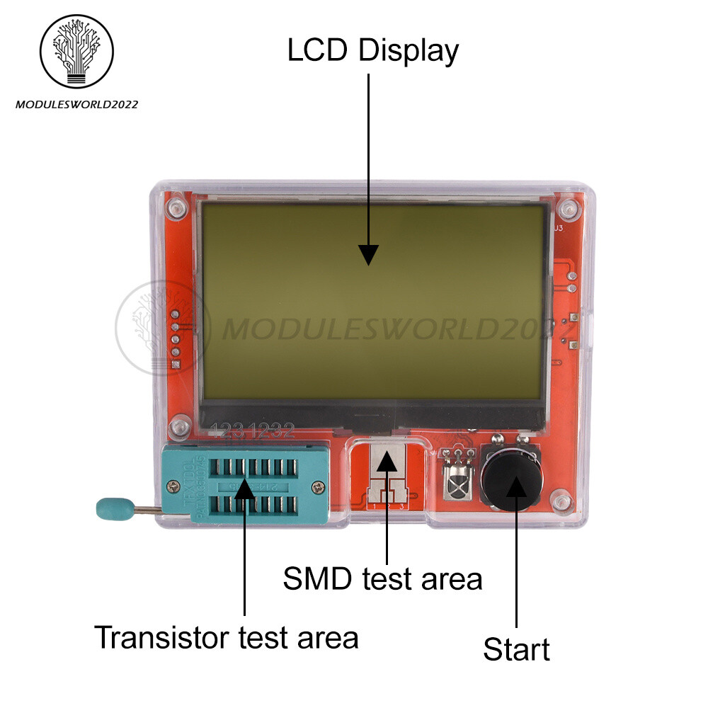 LCR-T10H Multi-function Transistor Tester Large Screen Display Transistor Meter