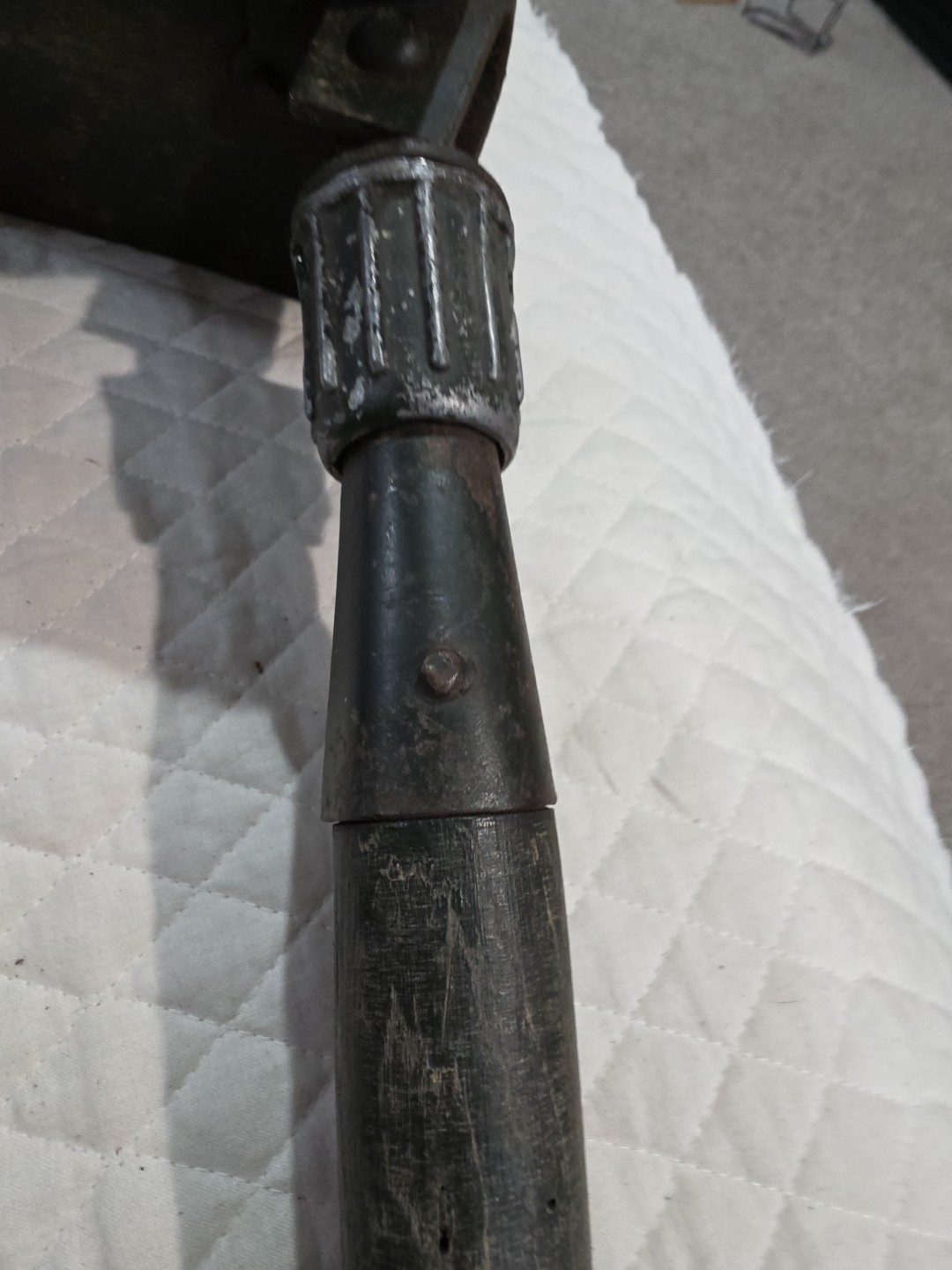 Vintage Original US Military E-TOOL SHOVEL Made In Korea Post WWII