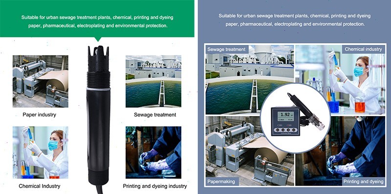 Industrial PH Controller Meter with 0~14pH High and Low Point Control Settings