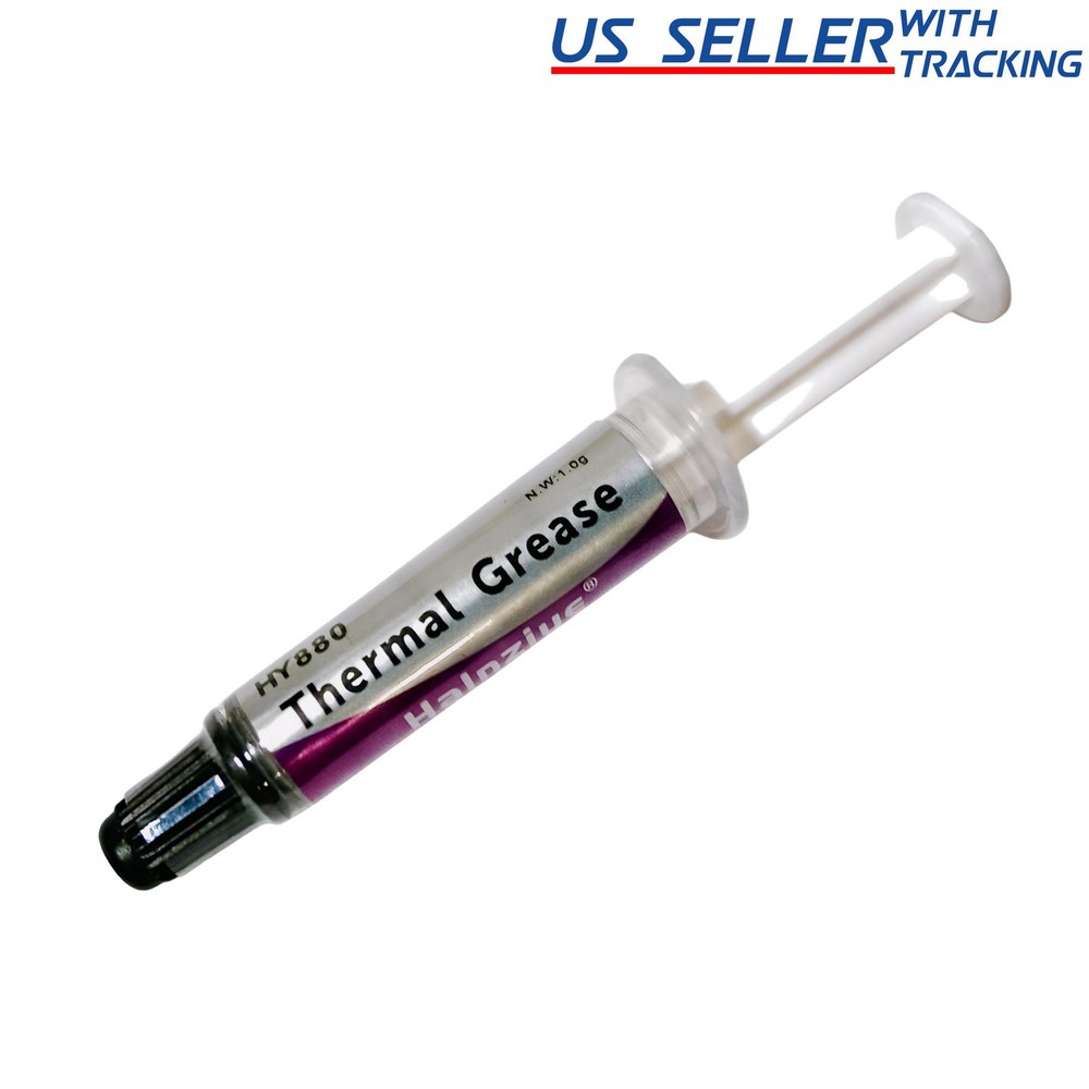 High Performance Silver Thermal Compound Paste Grease CPU GPU Syringe Tube Gray