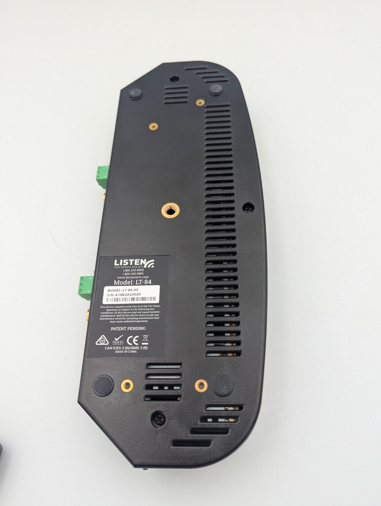 LISTEN TECHNOLOGIES LT-84-03 With Case