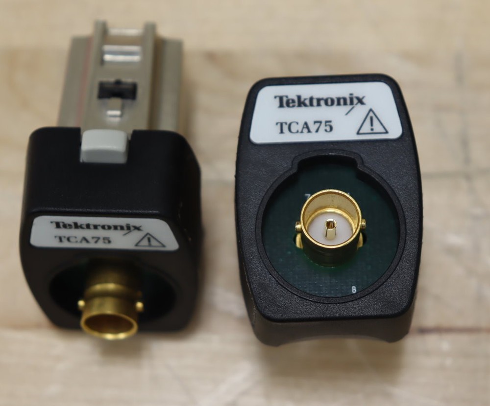 Tektronix TCA-75 TekConnect Adapter 75-Ohm BNC, Two Available GOOD