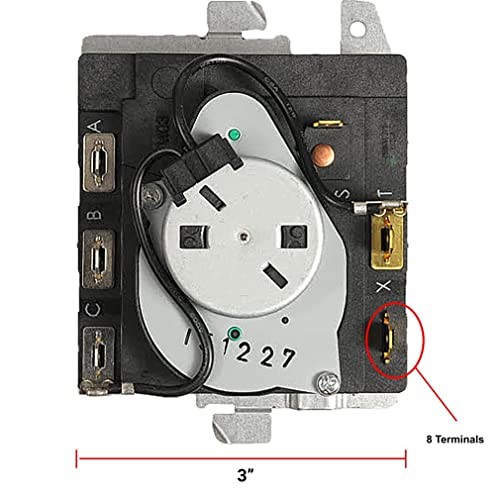 Dryer Cycle Control Timer NORM PACIFIC Model TMD1EM03-234D1296P005 (Model)