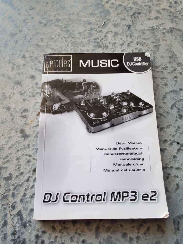 Hercules MUSIC USB DJ Controller User Manual DJ Control MP3 e2 Book