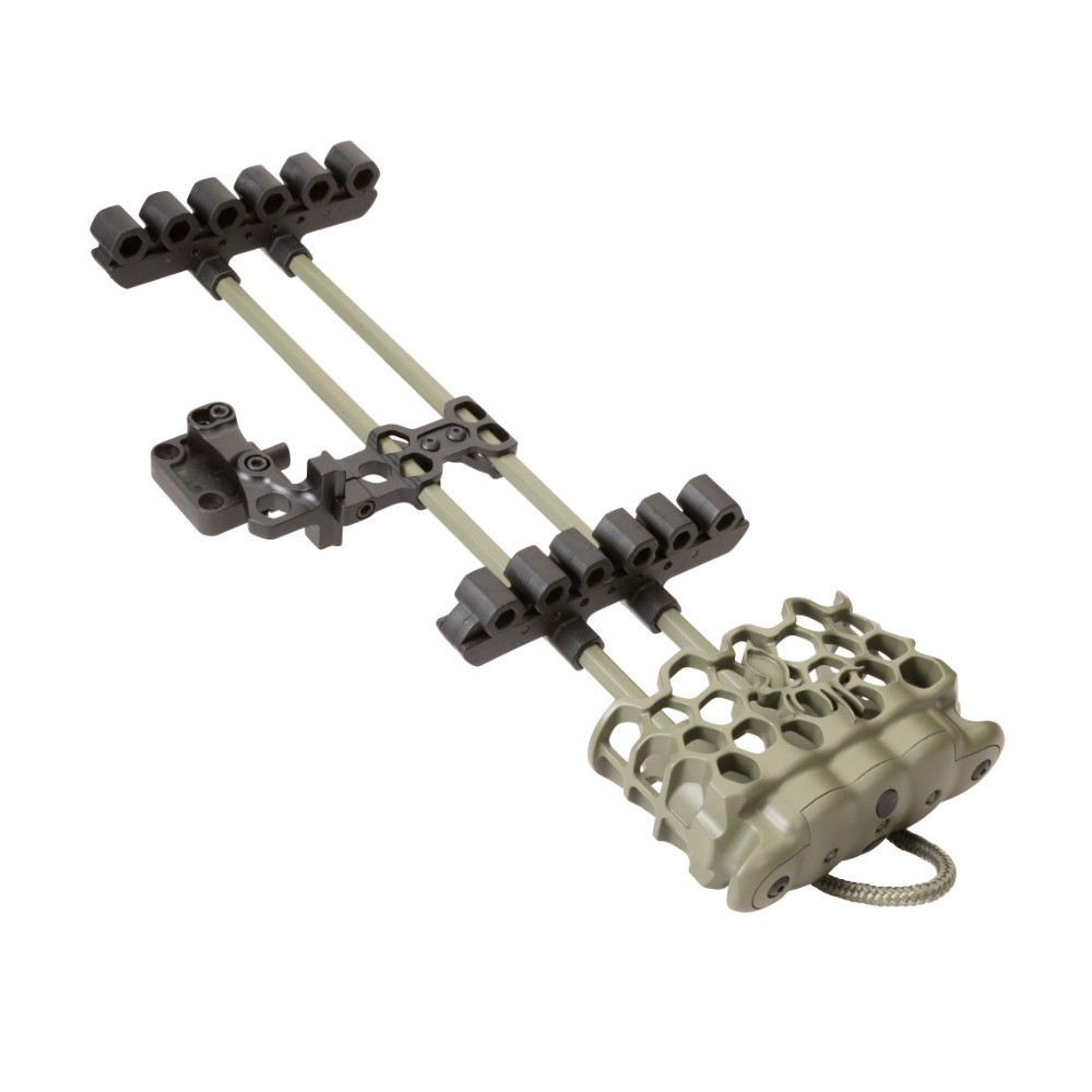 Trophy Ridge Hex Light Archery Arrow Quiver, Green