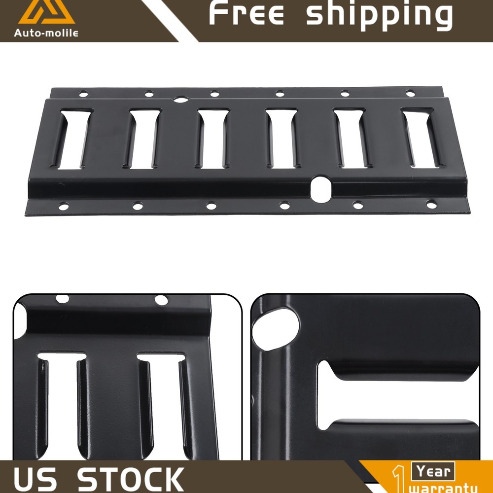 14 Pack 1' E Track Tie Down Rail Secure Cargo Black Powder Coated High Quality