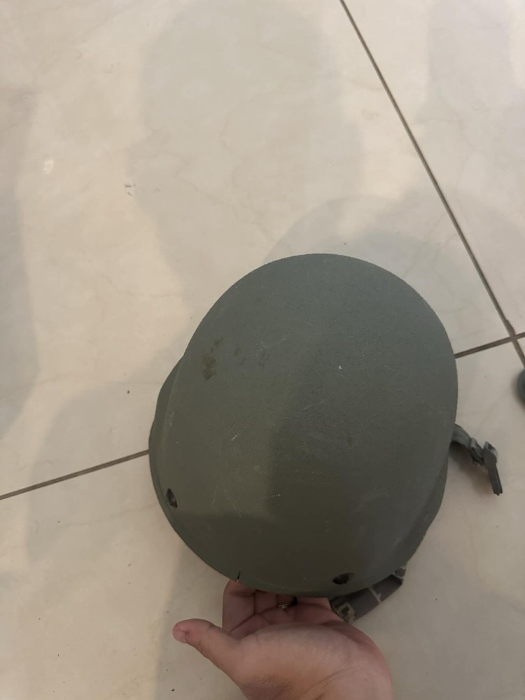 BAE system advanced combat helmet foliage green medium