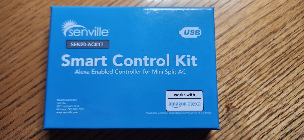 Senville Smart Control Kit SEN20-ACK1T Alexa Enabled Controller for Mini Split