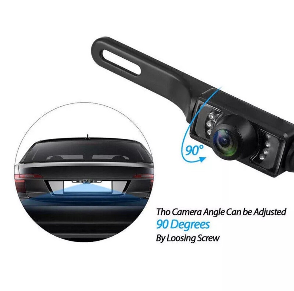 Backup Camera Waterproof Night Vision High Resolution For Many Monitors Ds18