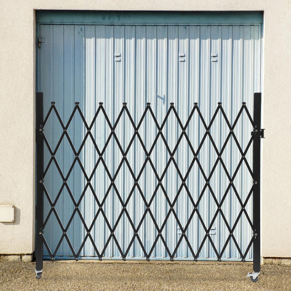 Single Folding Expanding Security Gate Flexible Security Door Barricade Gate