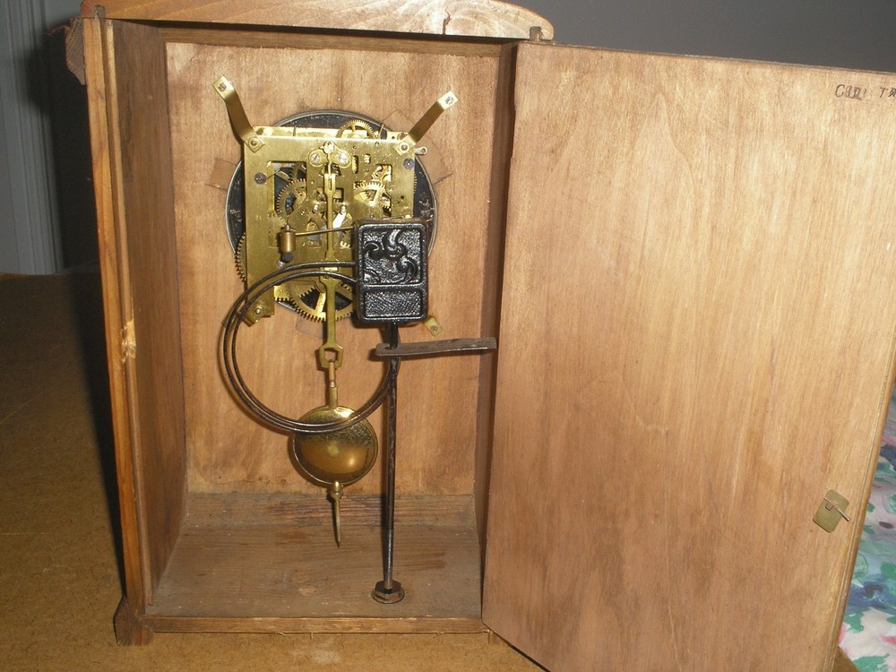 large mantle clock , working well .