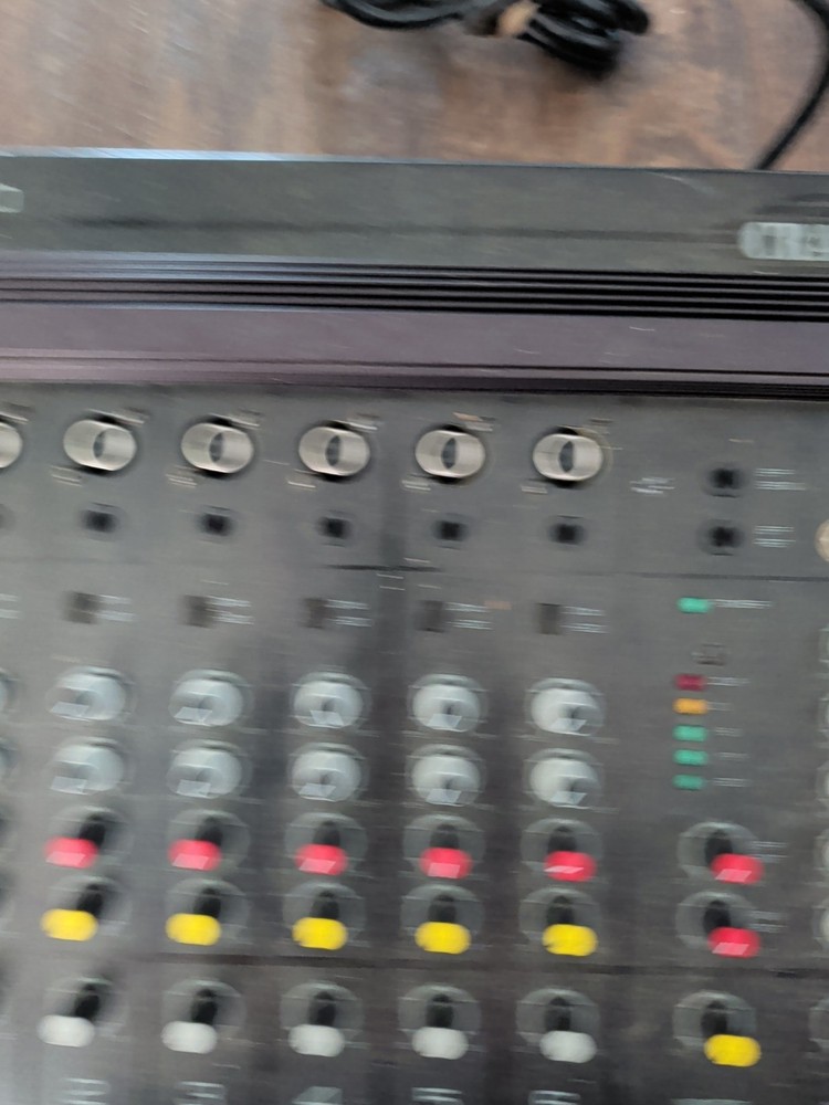 Crate Pa-600 6 Channel Mixer Tested & Working