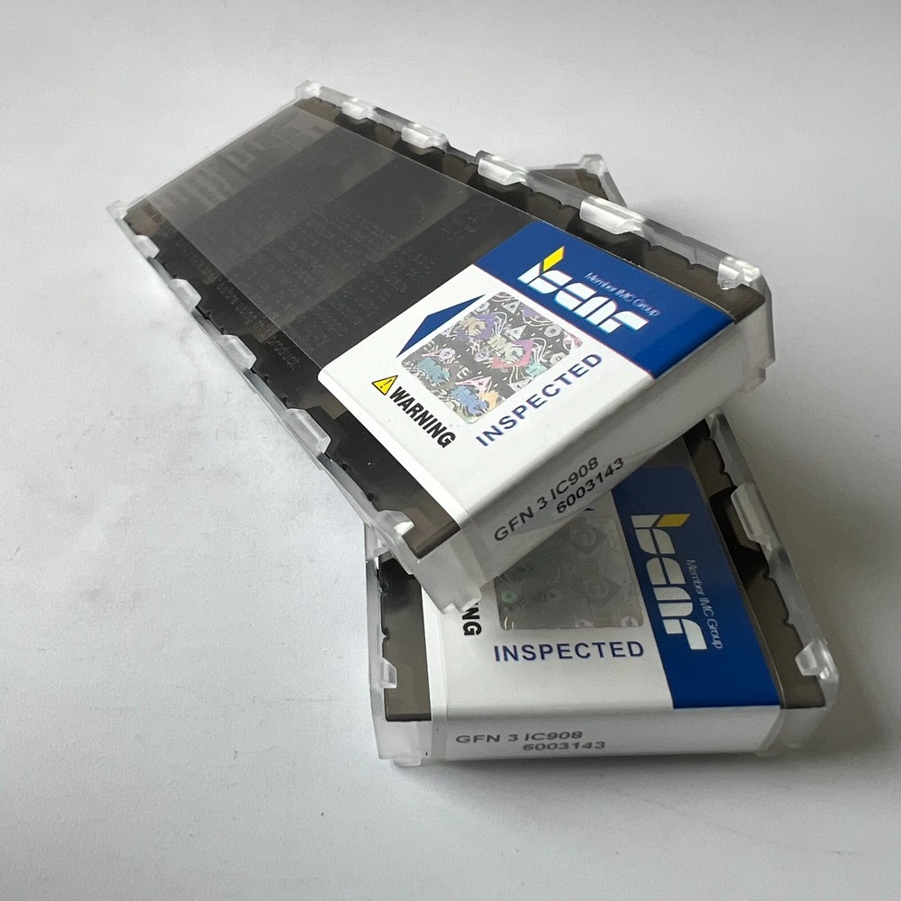 10Pcs/BOX Iscar GFN3 IC908