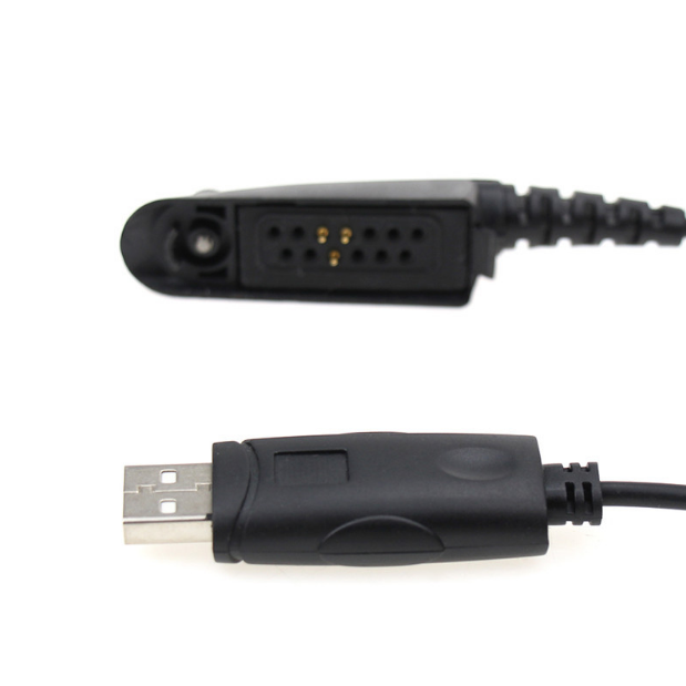 Walkie talkie frequency writing line GP328 GP338 PTX760 programming cable USB