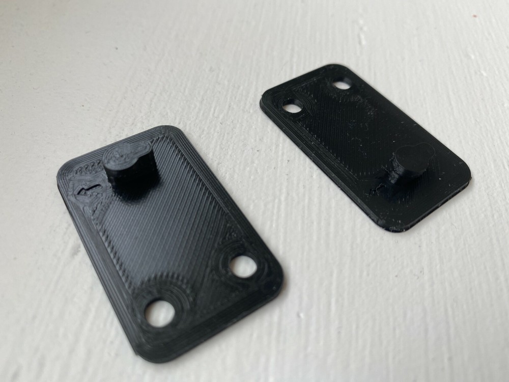 Power Strip Mount Brackets -3D Printed