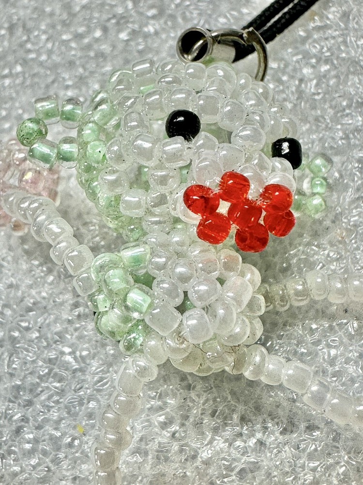 Handmade Seed Bead Adorable MONKEY Bag Charm