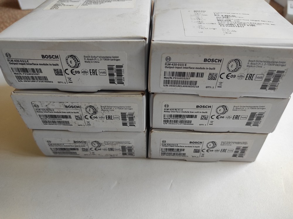 Bosch AVENAR FLM‑420‑O1I1 Output-input Interface Modules New, Fast ship DHL