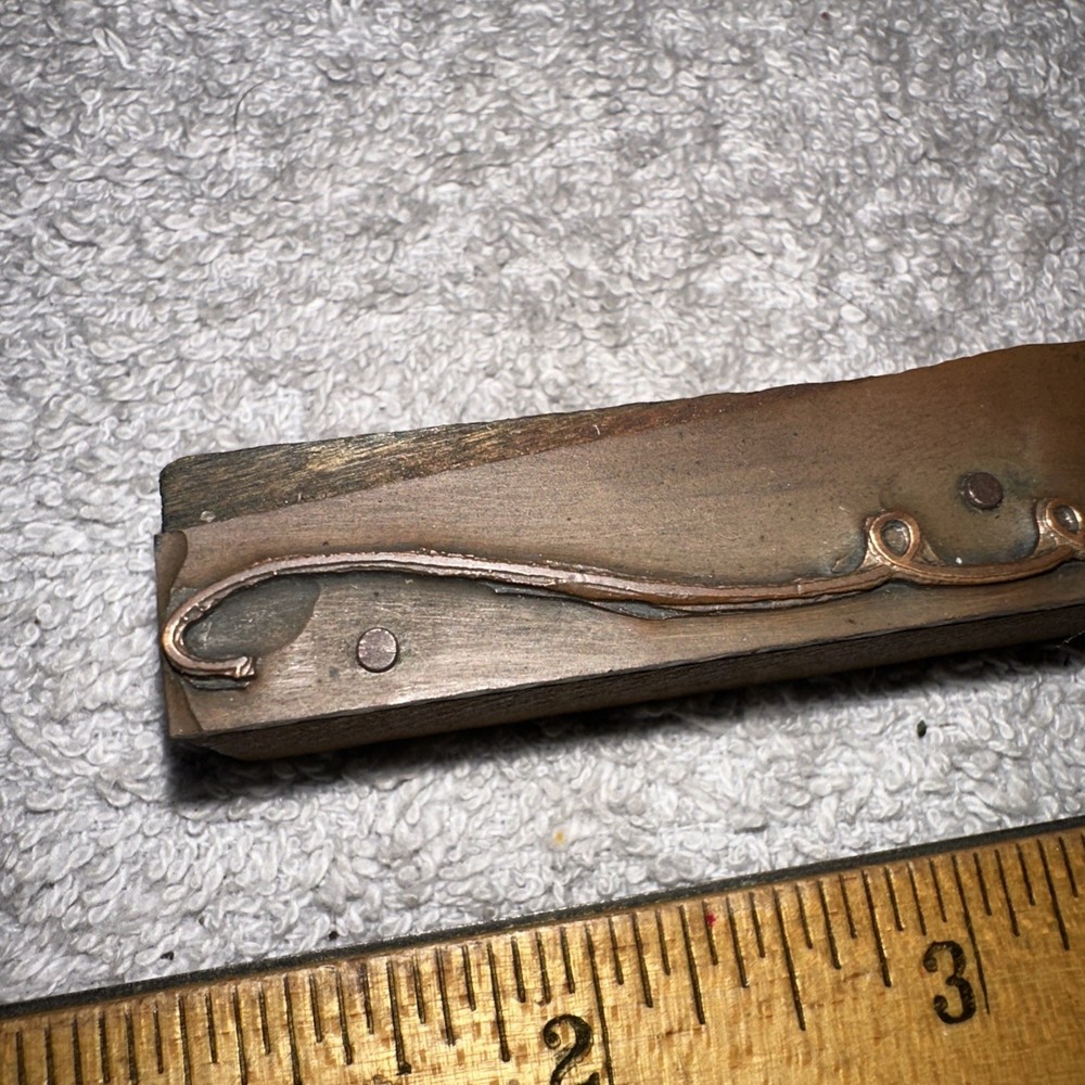 Printing Block ( Electric Breaker Switch ) Copper Face