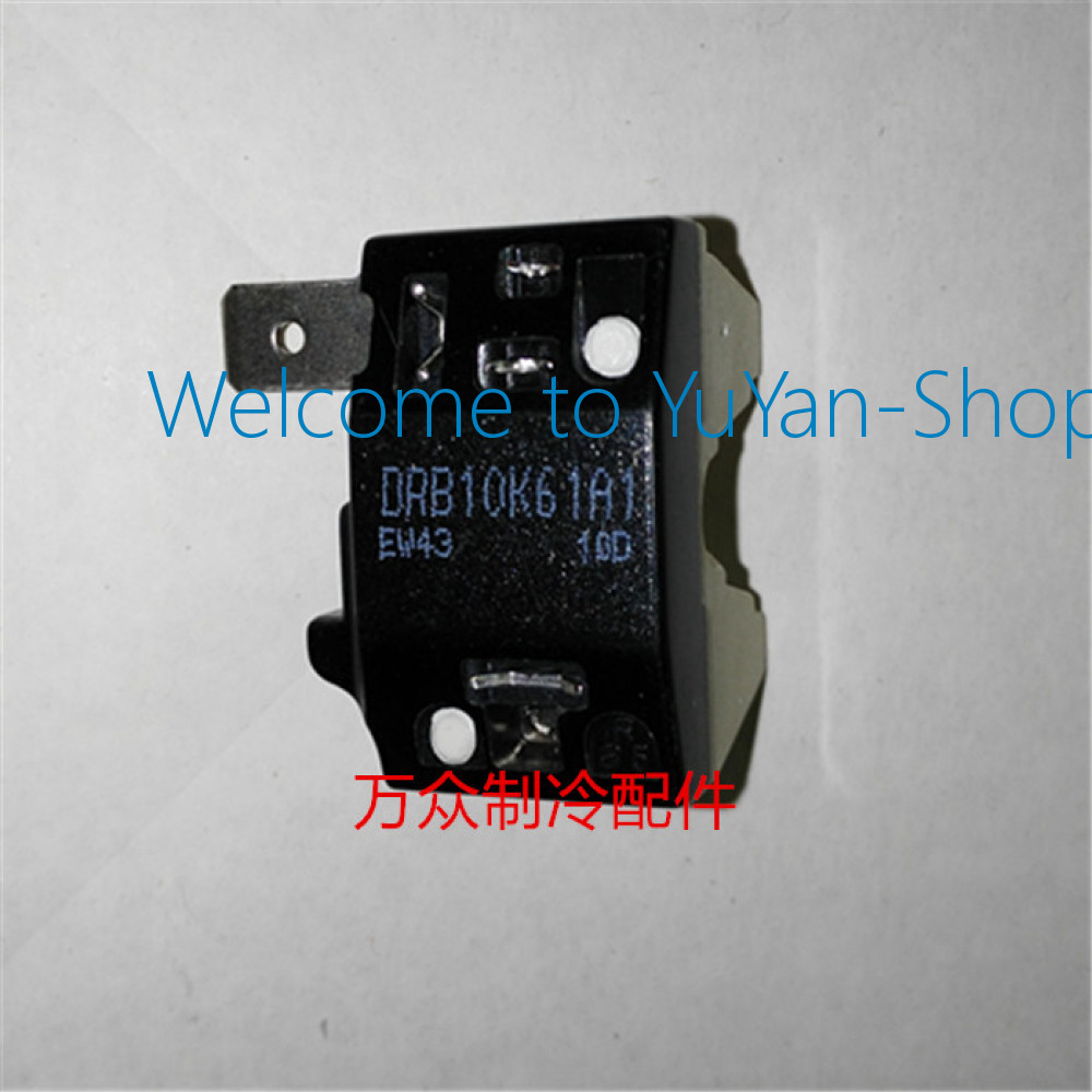 2pcs refrigerator overload protector   600A compressor DRB10K61A1 EW43