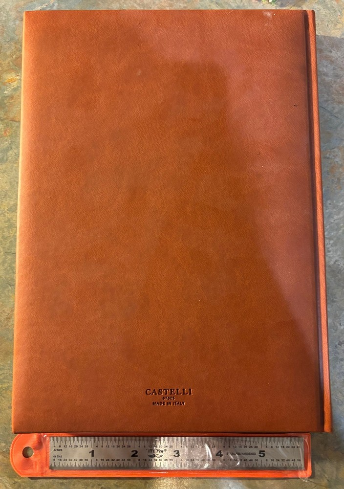 Oshkosh Corporation GPD Global Product Development Leather Bound Notebook