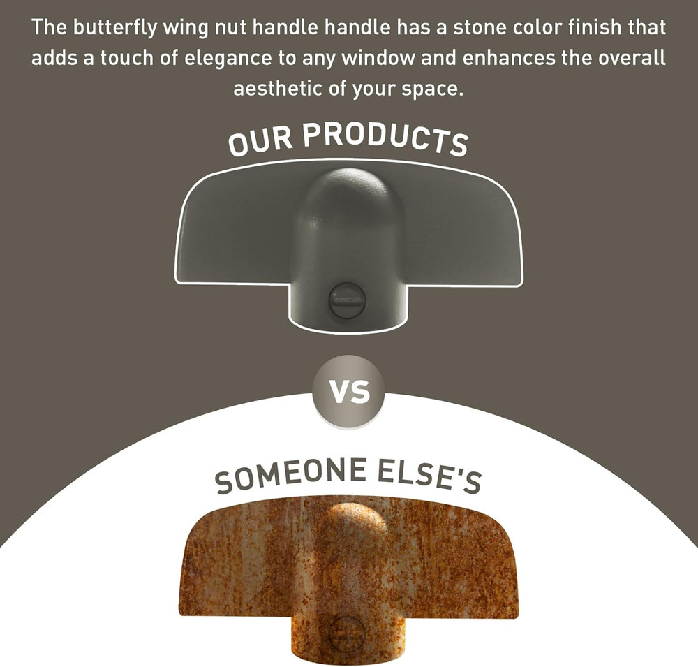 3/8" Window Crank Handle Replacement, Operator Handles for Andersen Casement/Awn