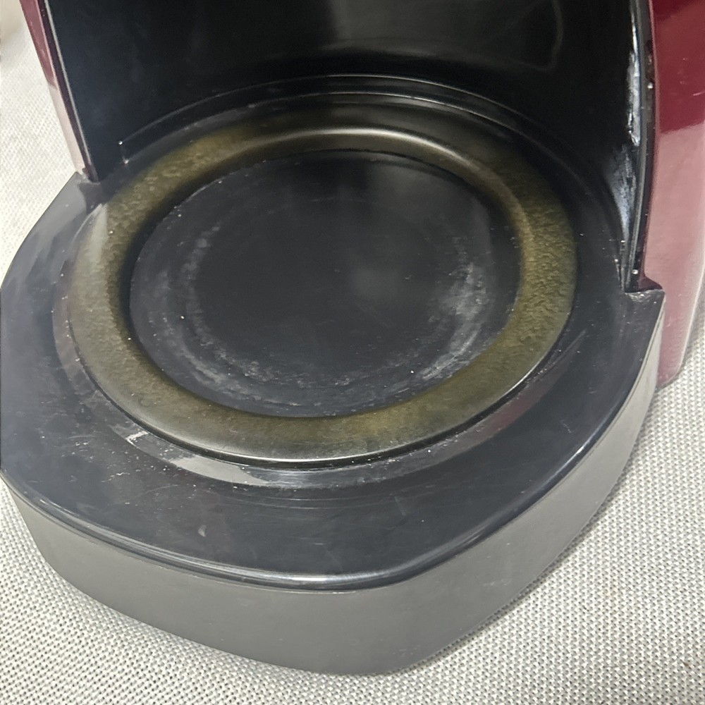 Mr Coffee 12 Cup Programmable Coffee Maker Red Metallic BVMC-TJX36