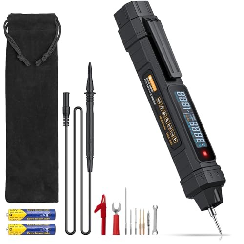 3 in 1 Pen Type Multimeter with Phase Sequence Detection 6000 Counts Digital
