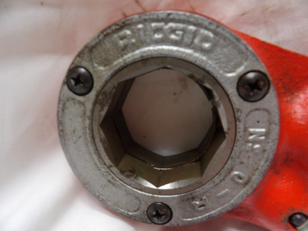 Ridgid 0-R Ratchet Head with Handle