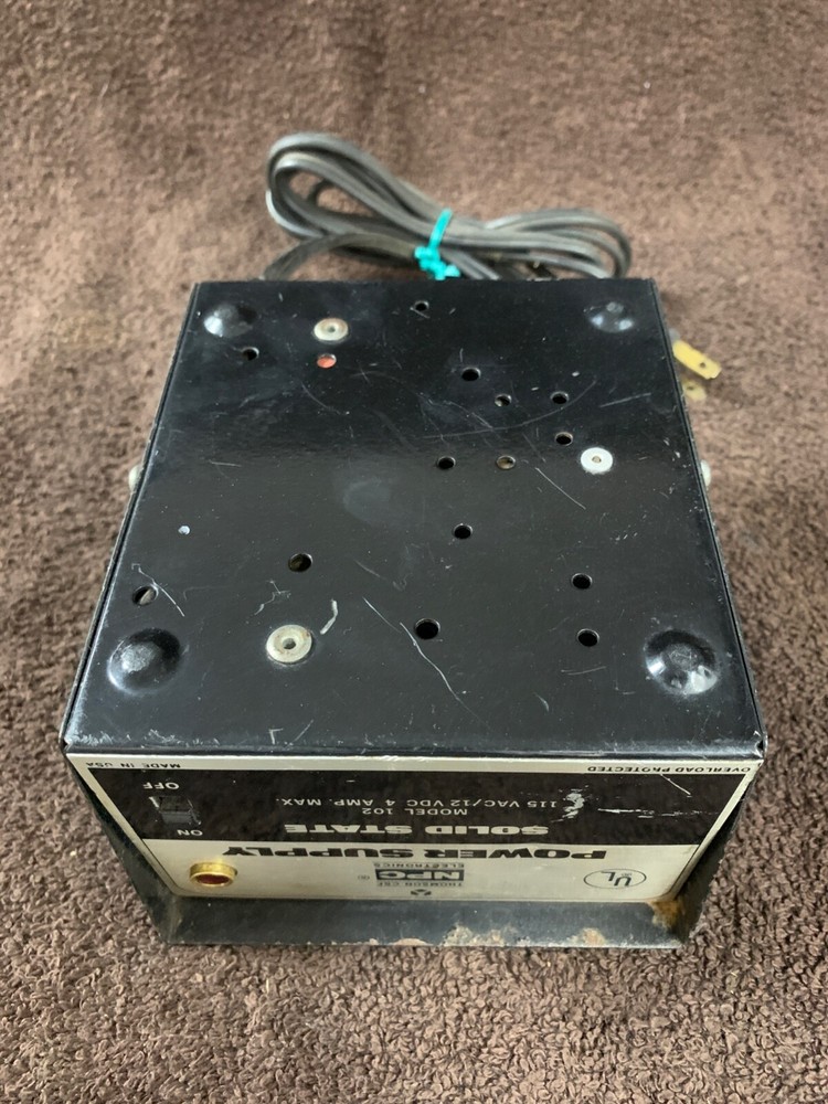 Thomson-CSF NPC Electronics Model 102 Solid State Power Supply Works