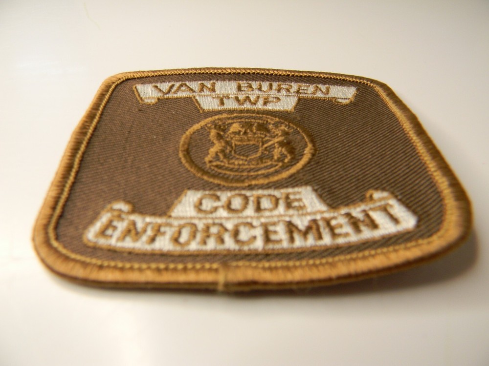 Van Buren Twp. (Michigan) Code Enforement Patch 3” X 3”