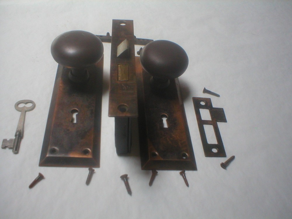 Antique Craftsman Era Door Hardware