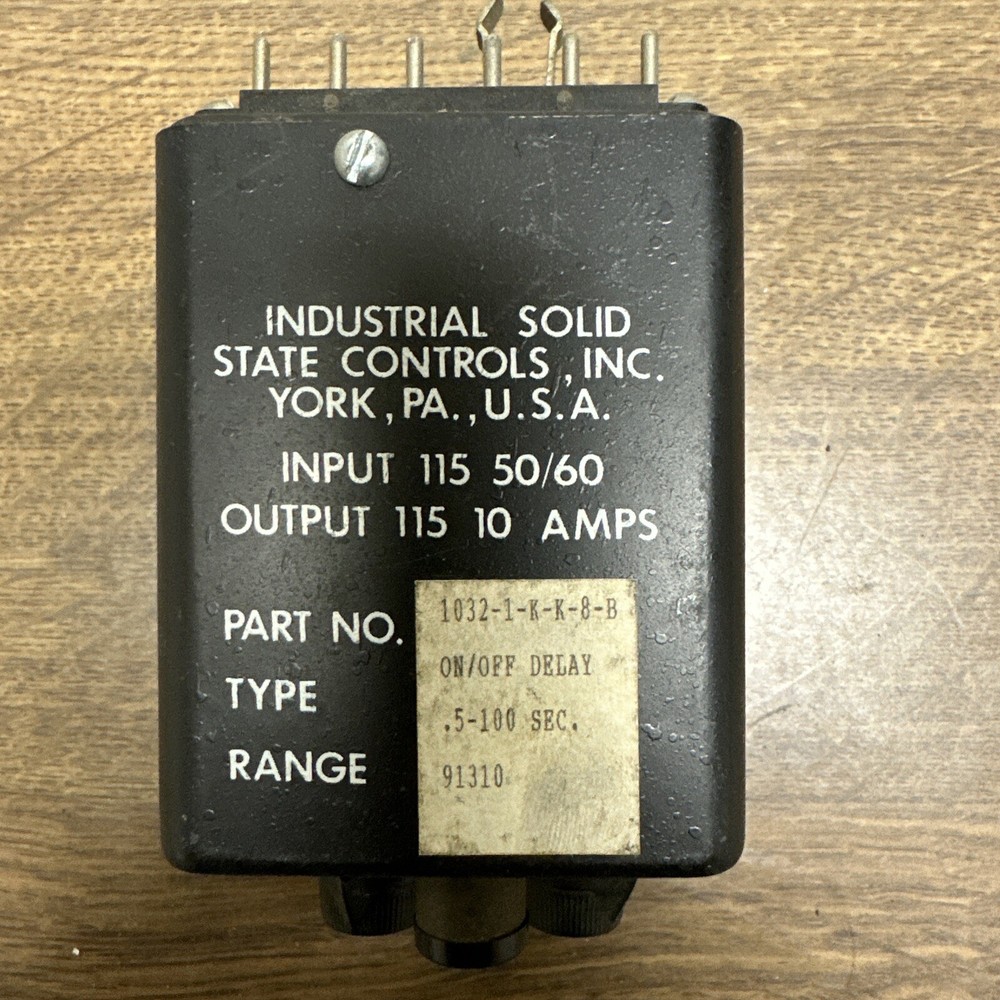 ISSC,1032-1-K-K-8-B,Solid State Timer