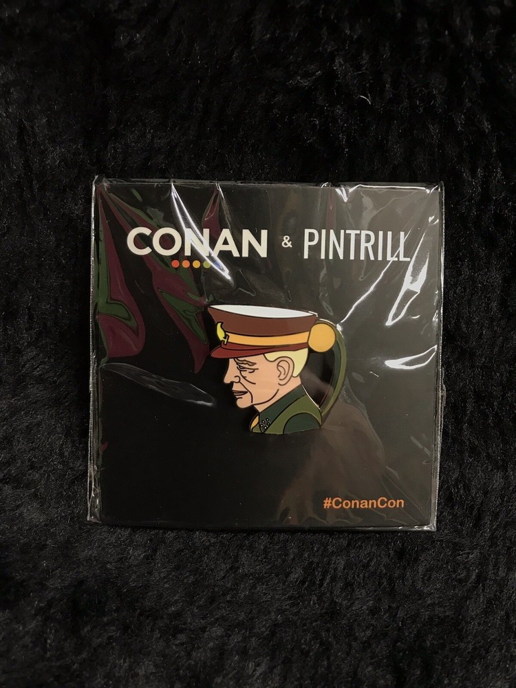 SDCC 2016 EXCLUSIVE TBS CONAN & PINTRILL PIN ConanCon Team Coco