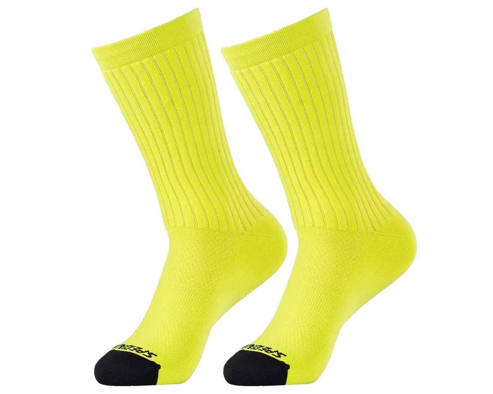 Specialized Hydrogen Aero Tall Road Socks (Hyper Green)