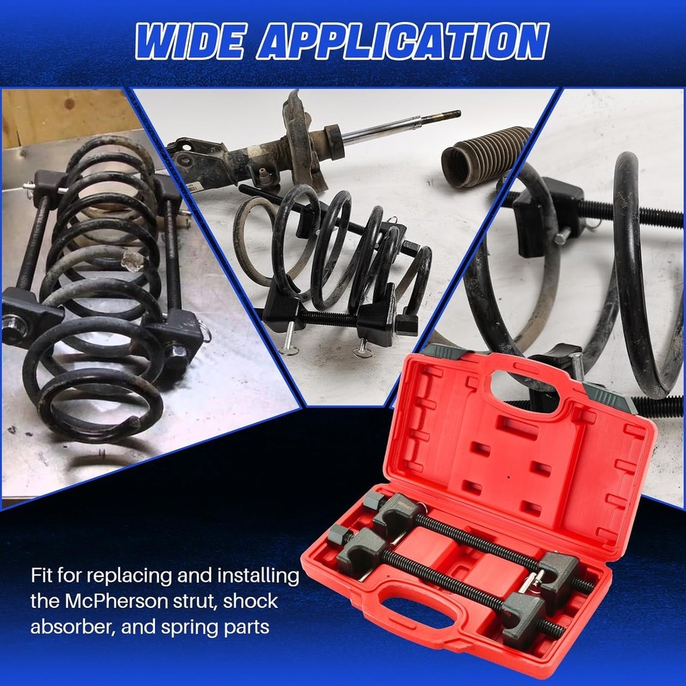 Coil Spring Compressor with Detent Pins Spring Compressor with 10.5in Range f...