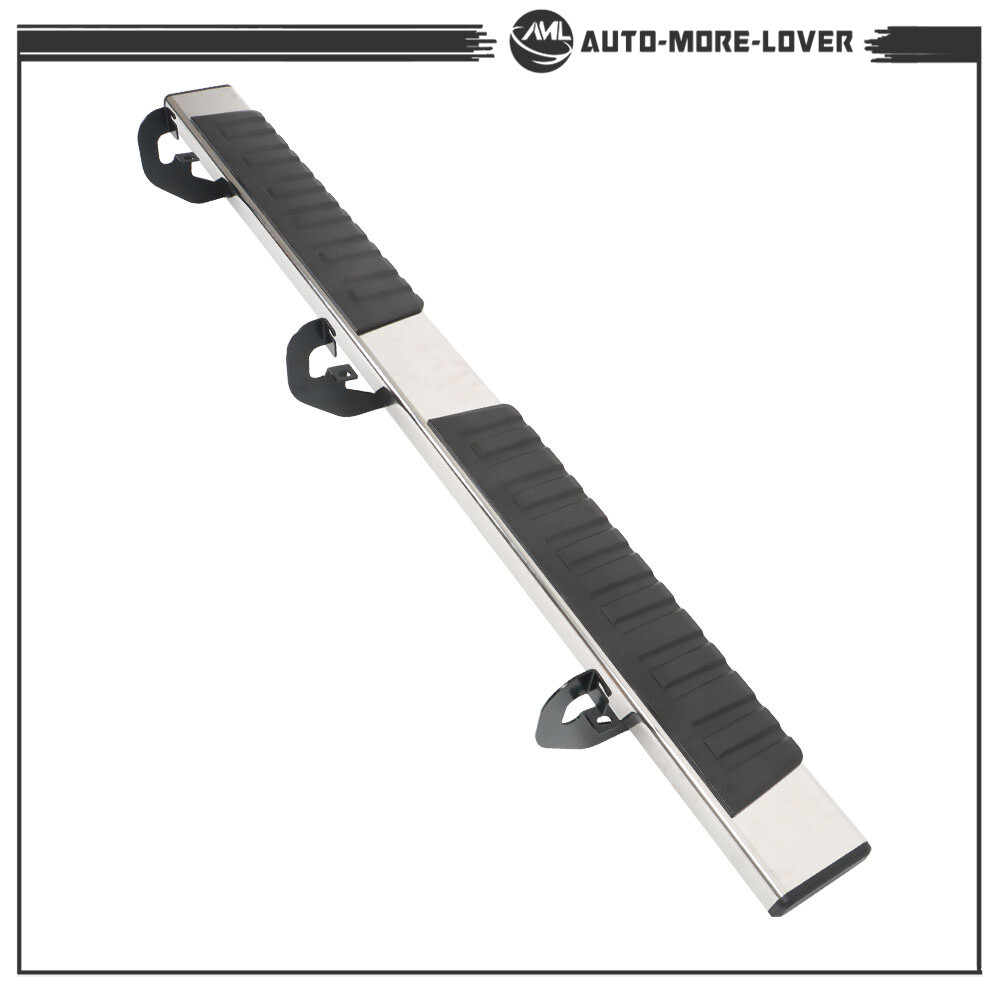 6" Running Boards Side Step For 2007-18 Silverado GMC Sierra Double Extended Cab