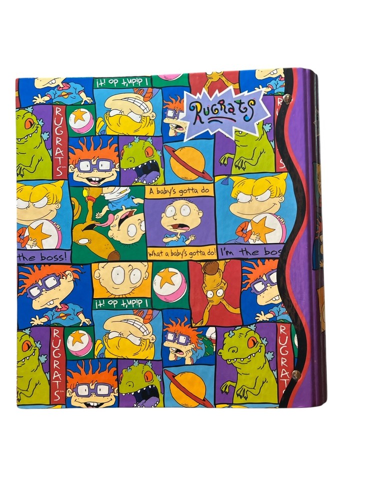 1997 Rugrats 3 Ring Binder