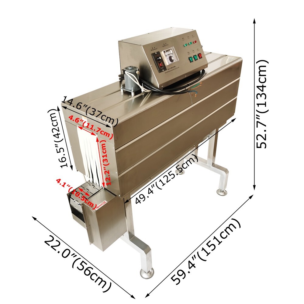 GP-403 Bottle Label Thermal Shrinkage Machine Automatic Label Shrinking Machine