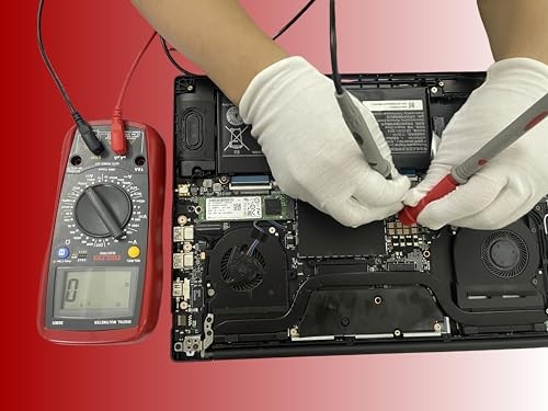 Digital Multimeter Test Leads, 2PCS Crocodile Clips, Professional Probe Kit