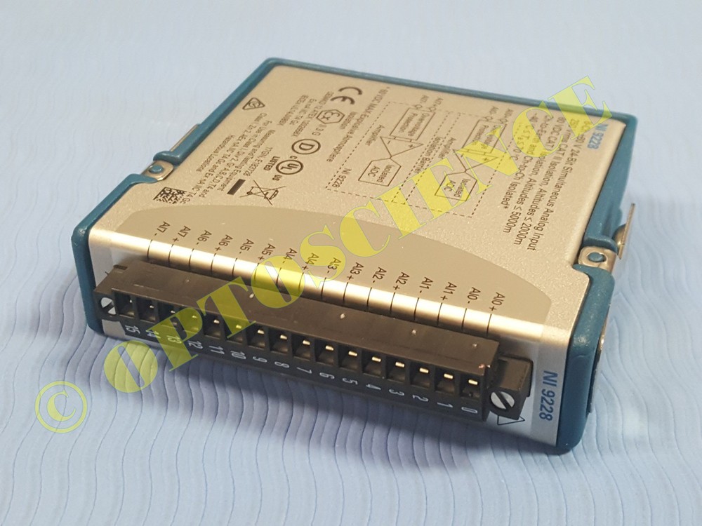 National Instruments NI 9228 cDAQ Analog Input Module, 24-Bit 8-Channel