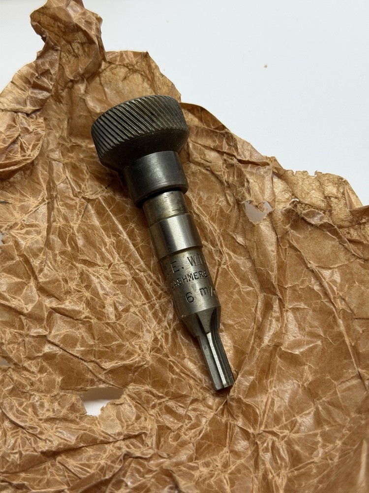 L.E. Wilson Inside Neck Reamer 6mm w/ Original Box Reloading Tool USA