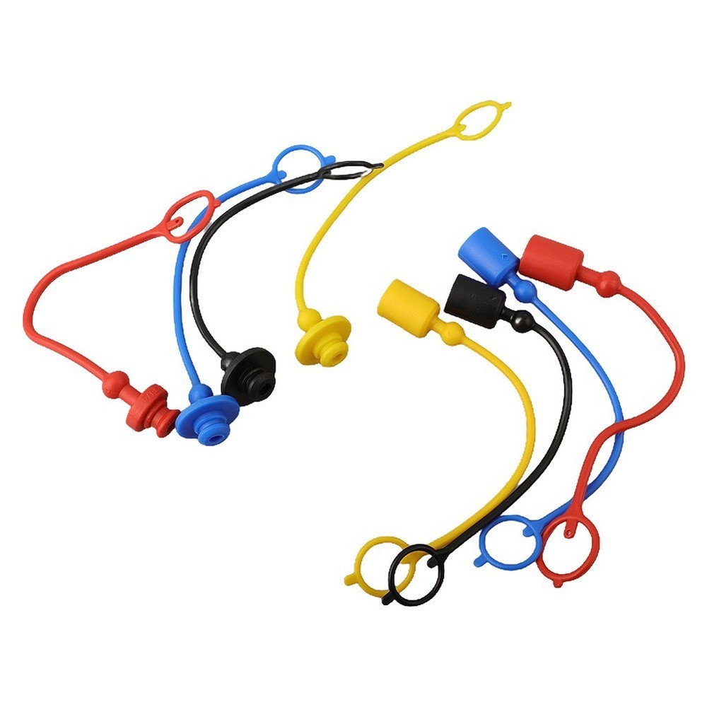 Hydraulic Quick Coupler Dust Cap Set Compatible with Various Coupler Models